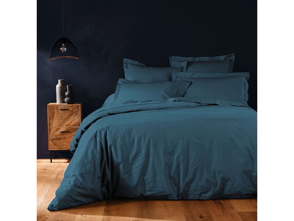 Housse de Couette "Lina" 240x220cm Bleu