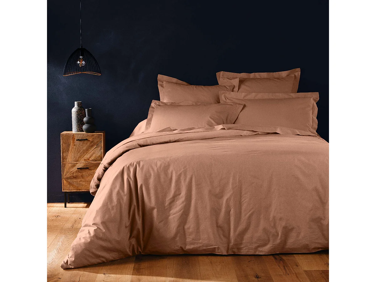 Housse de Couette "Lina" 240x220cm Rose Blush