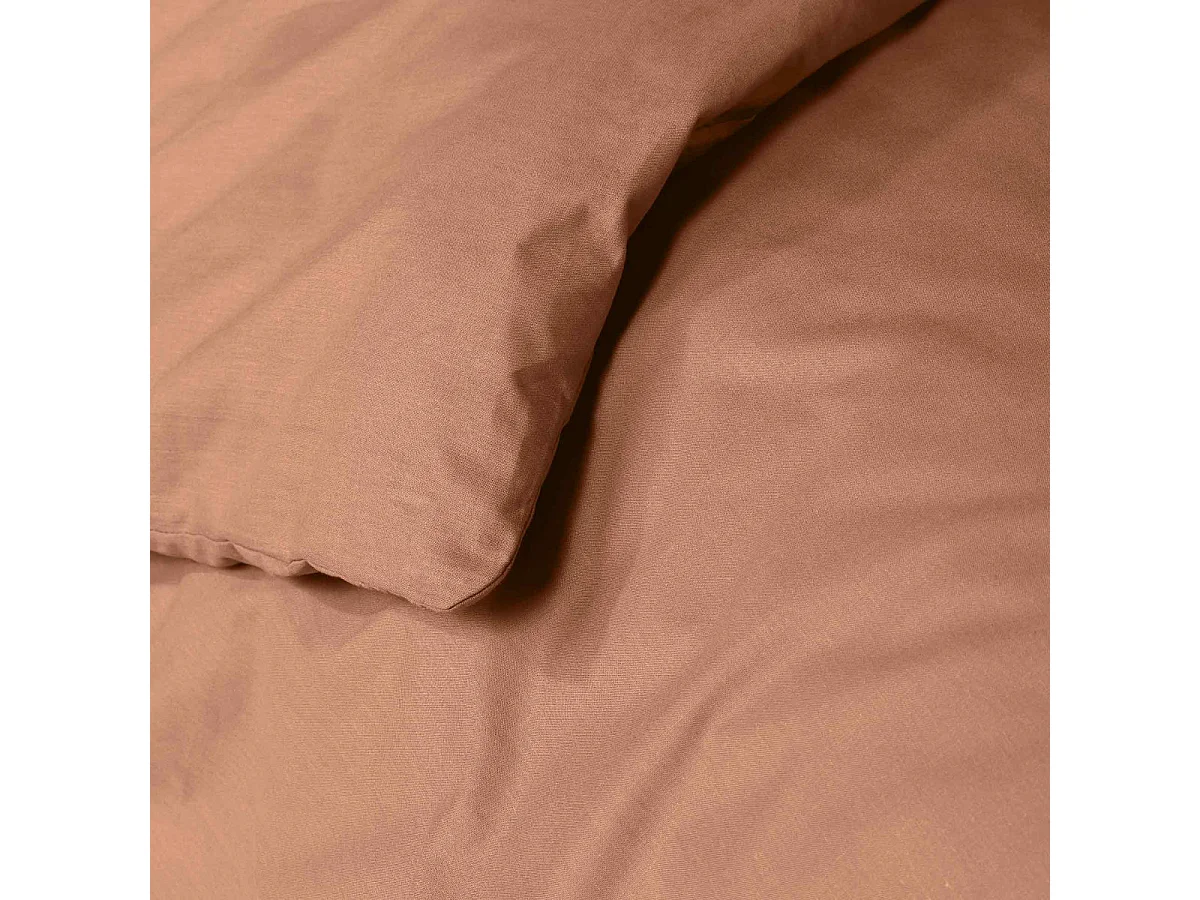 Housse de Couette "Lina" 240x220cm Rose Blush