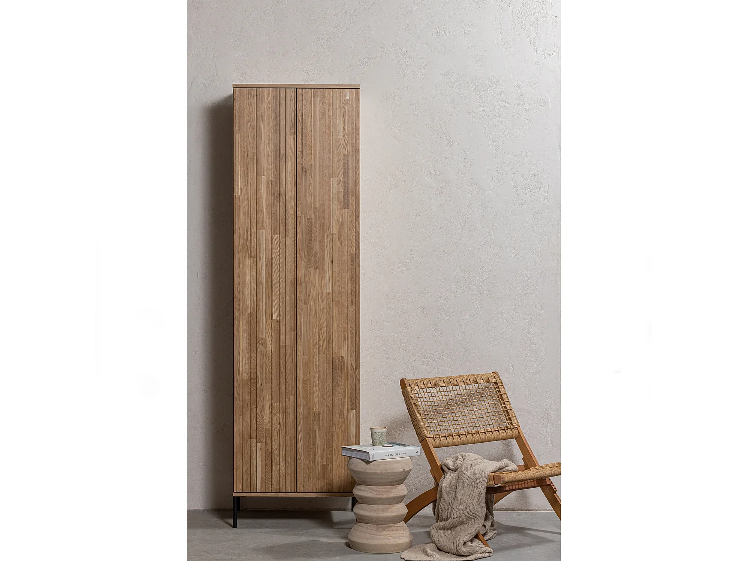Armoire haut en bois de chêne NEW GRAVURE