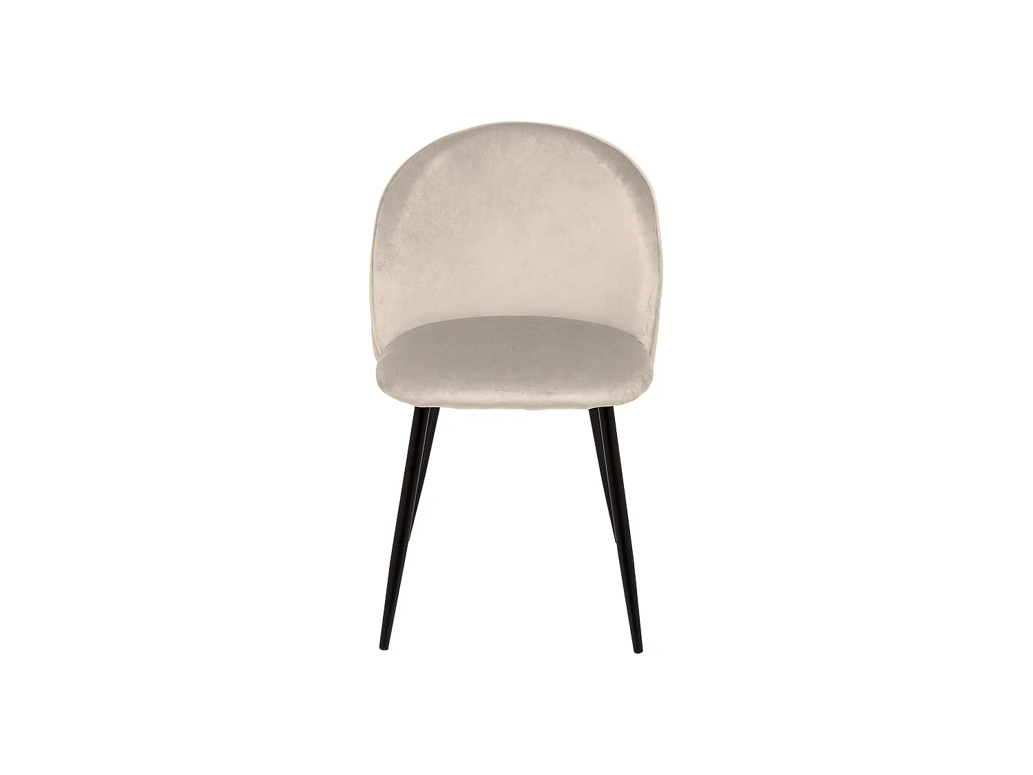 Silla Achito, 2 Sillas, Gris Claro, Acolchada, Peso soportado 120 kg