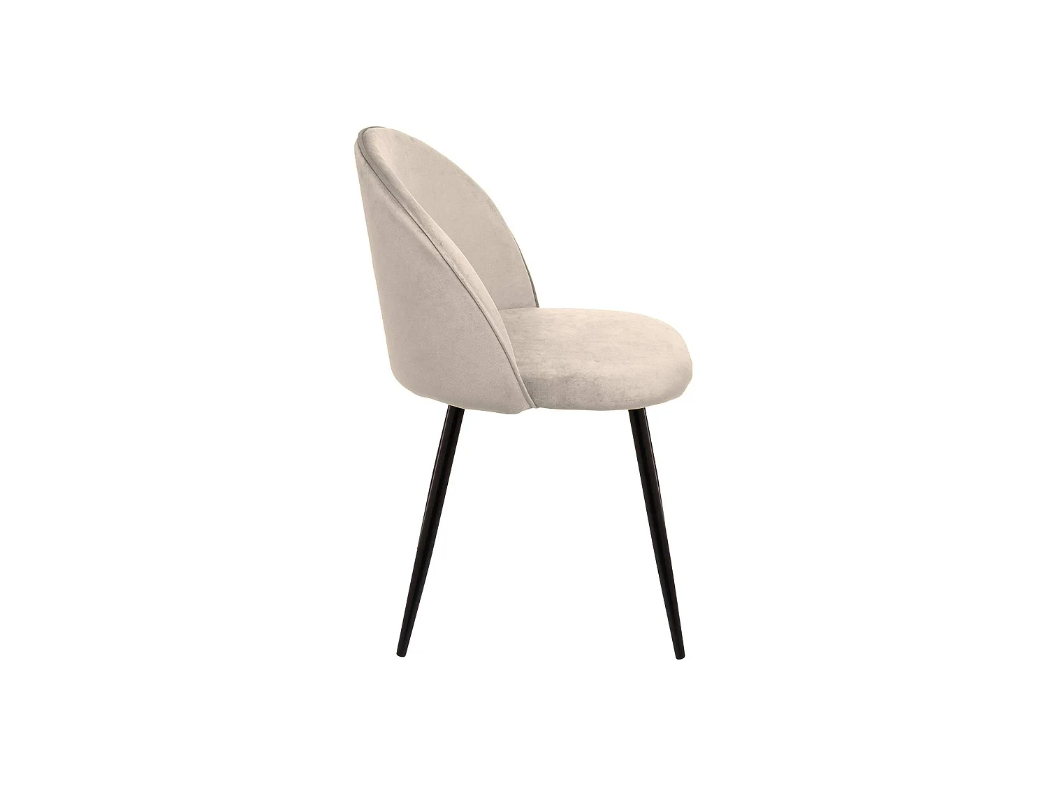 Chaise Achito, 6 chaises, gris clair
