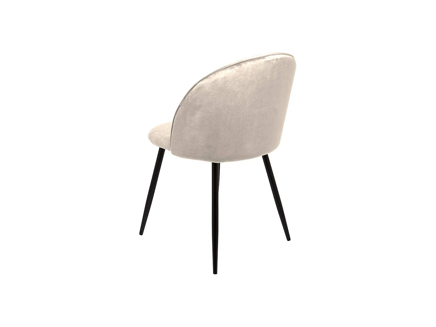 Chaise Achito, 6 chaises, gris clair