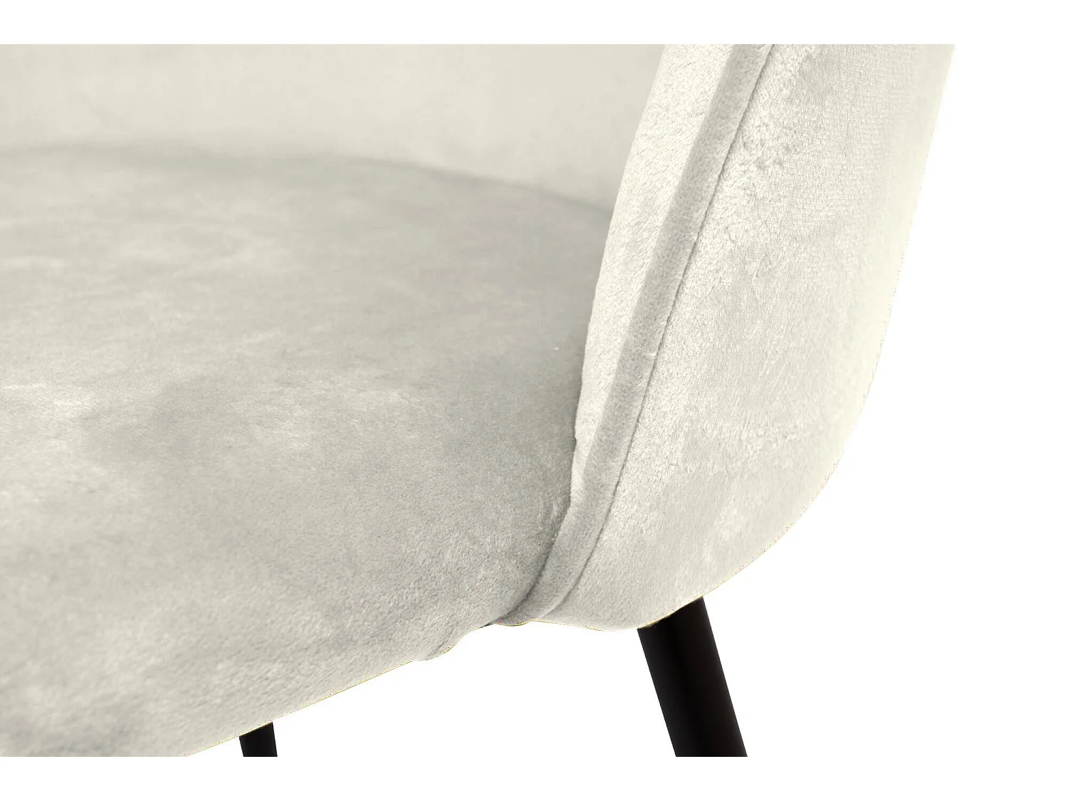 Silla Achito, 6 Sillas, Blanco crema, Acolchada, Peso soportado 120 kg