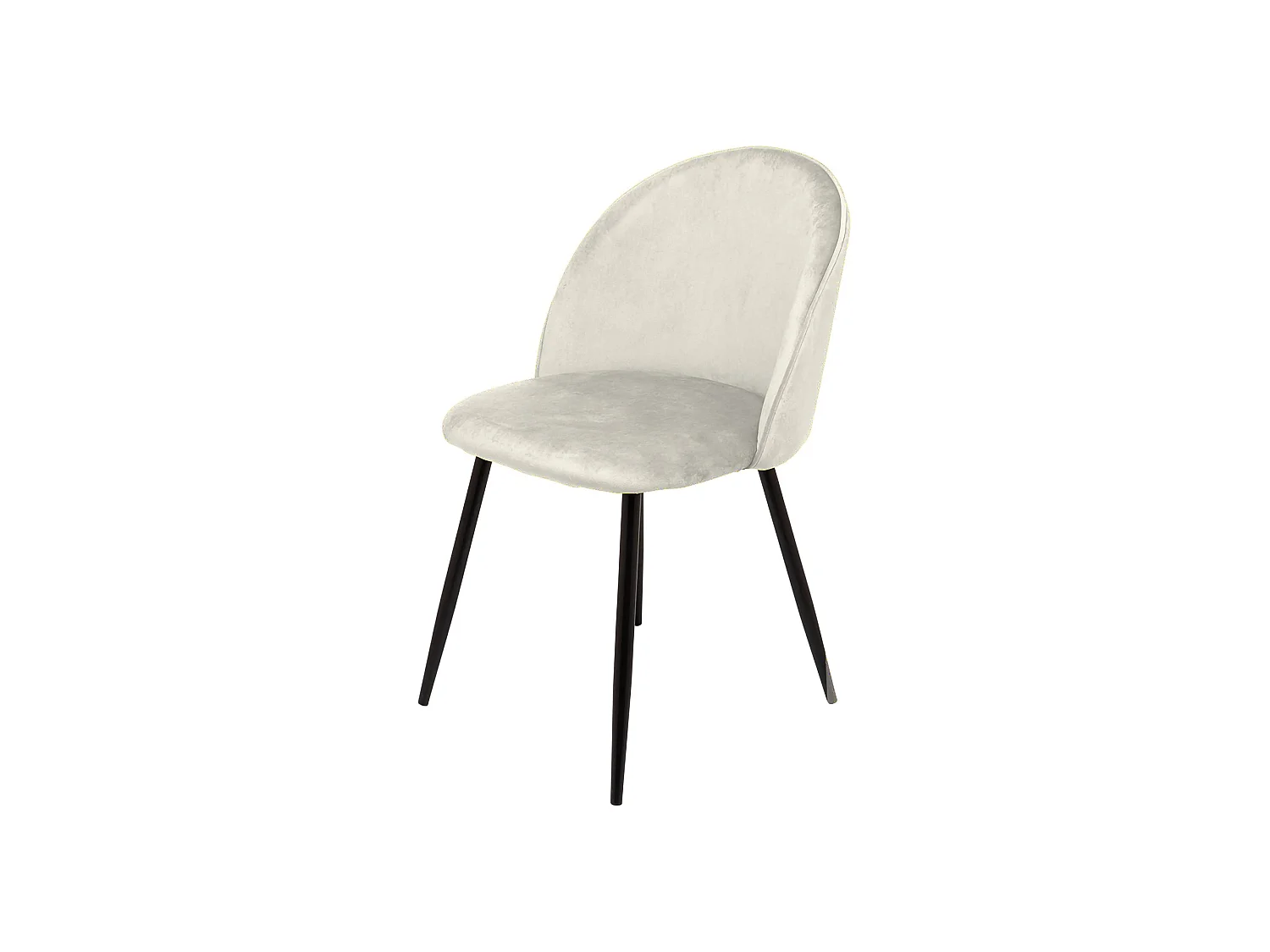 Chaise Achito, 6 Chaises, Noir