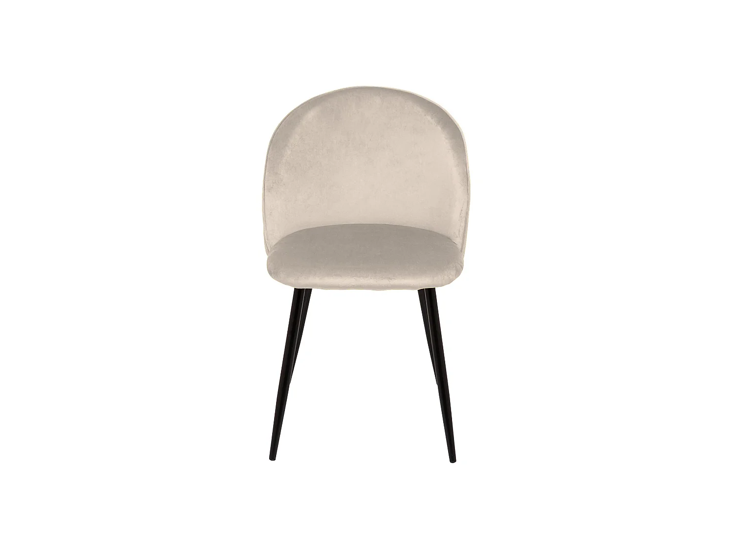Silla Achito, 4 Sillas, Gris Claro, Acolchada, Peso soportado 120 kg