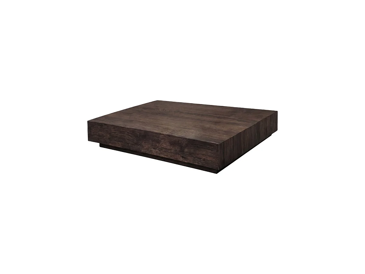 Table Basse Basse "York" 80cm Marron