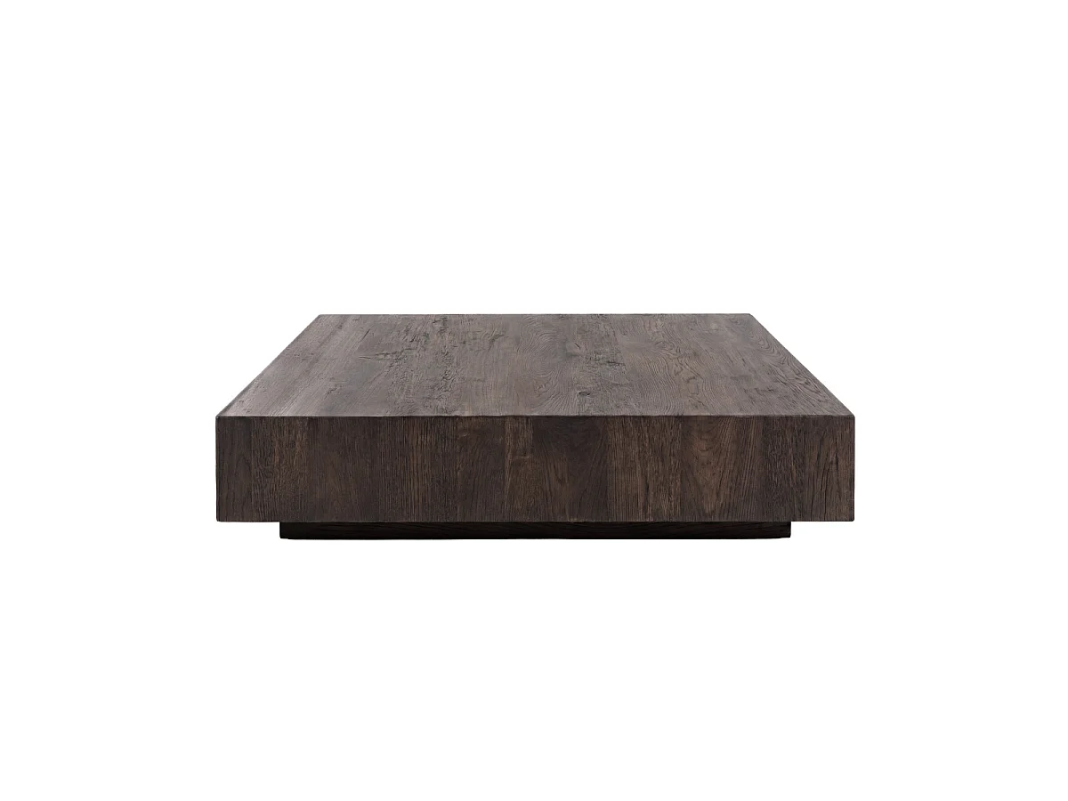 Table Basse Basse "York" 80cm Marron