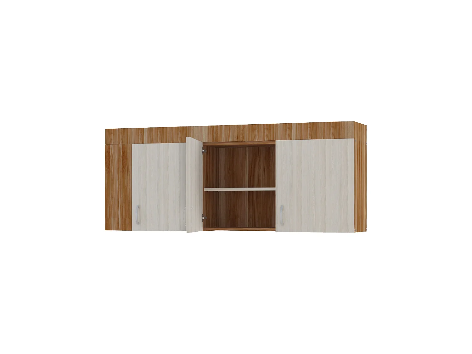 Conjunto Cozinha Reno haaus, Ameixeira/Ulme Claro, L 150 cm