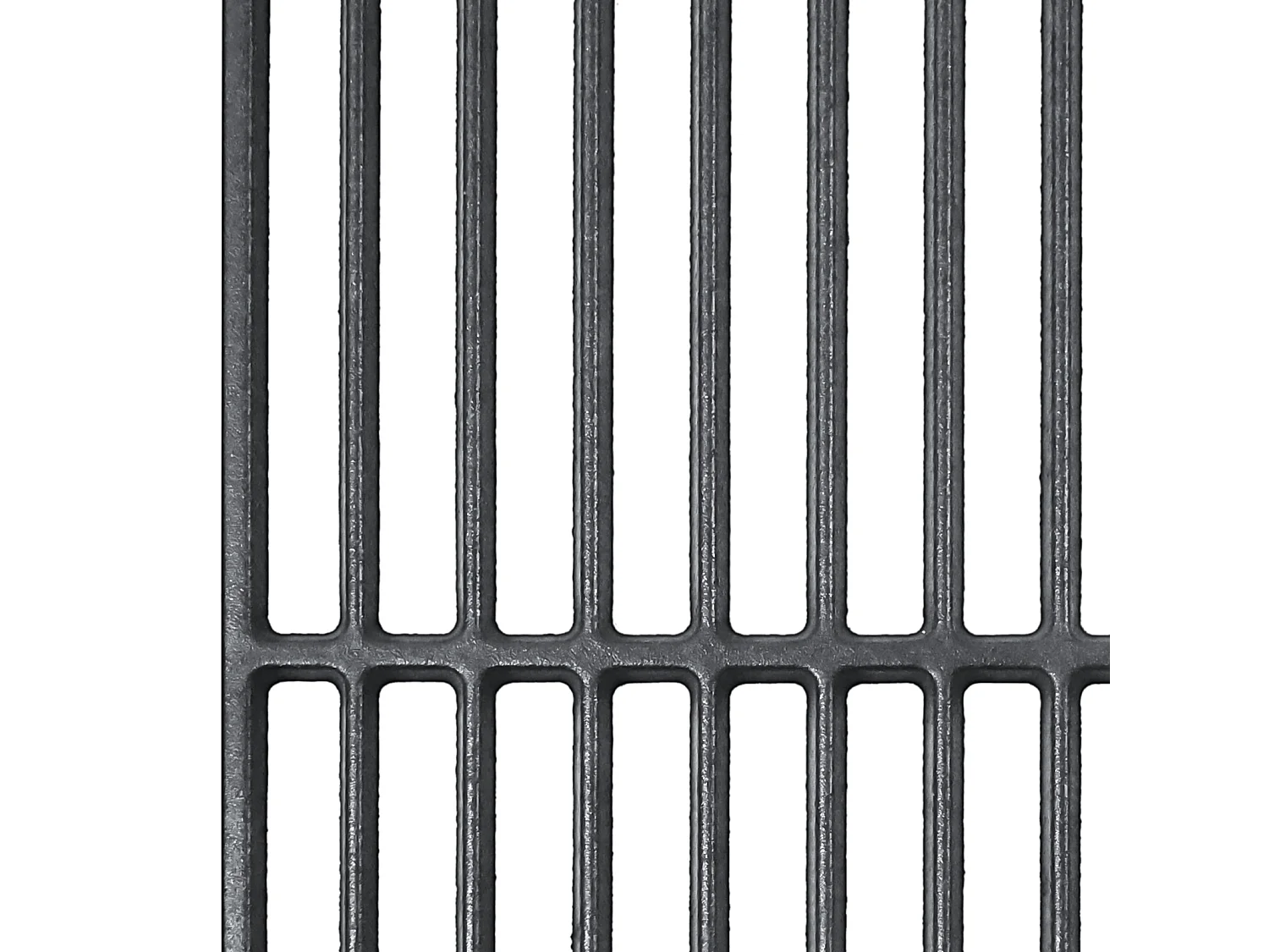 Ensemble de grilles de barbecue en fonte TAINO BRANDO 4+1 2 pièces 60 x 34 cm accessoire pour barbecue à gaz