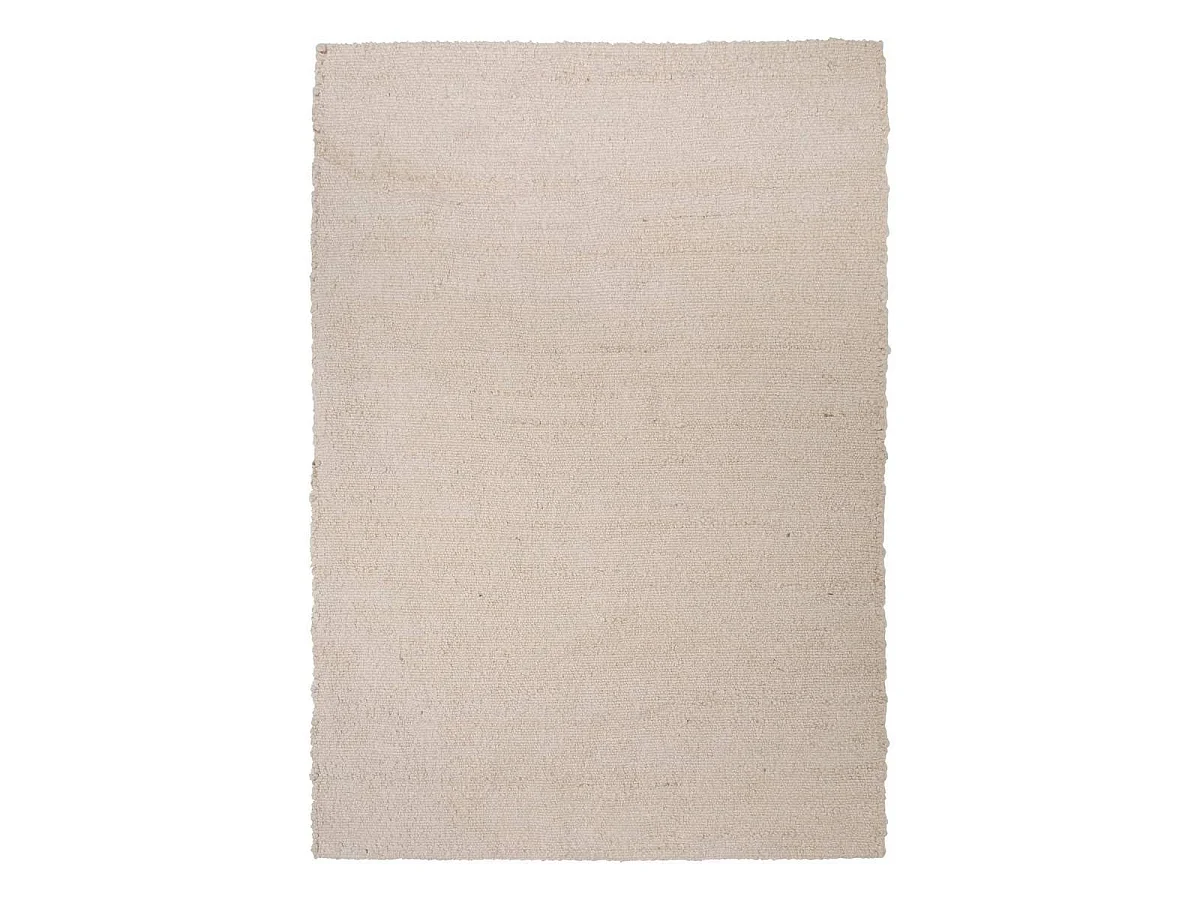 Tapis Effet Laine "Volna" 160x230cm Ivoire