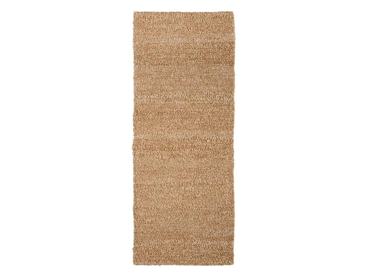 Tapis Effet Laine "Volna" 80x200cm Camel