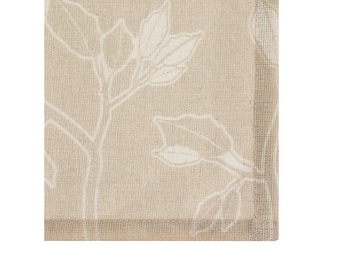 Set de Table Design "Fleurs" 30x45cm Beige
