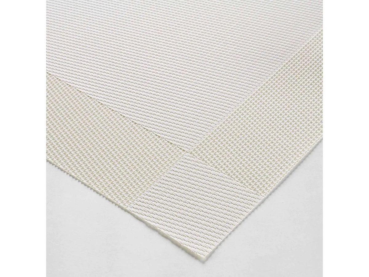 Set de Table Uni "Isaac" 30x45cm Ivoire
