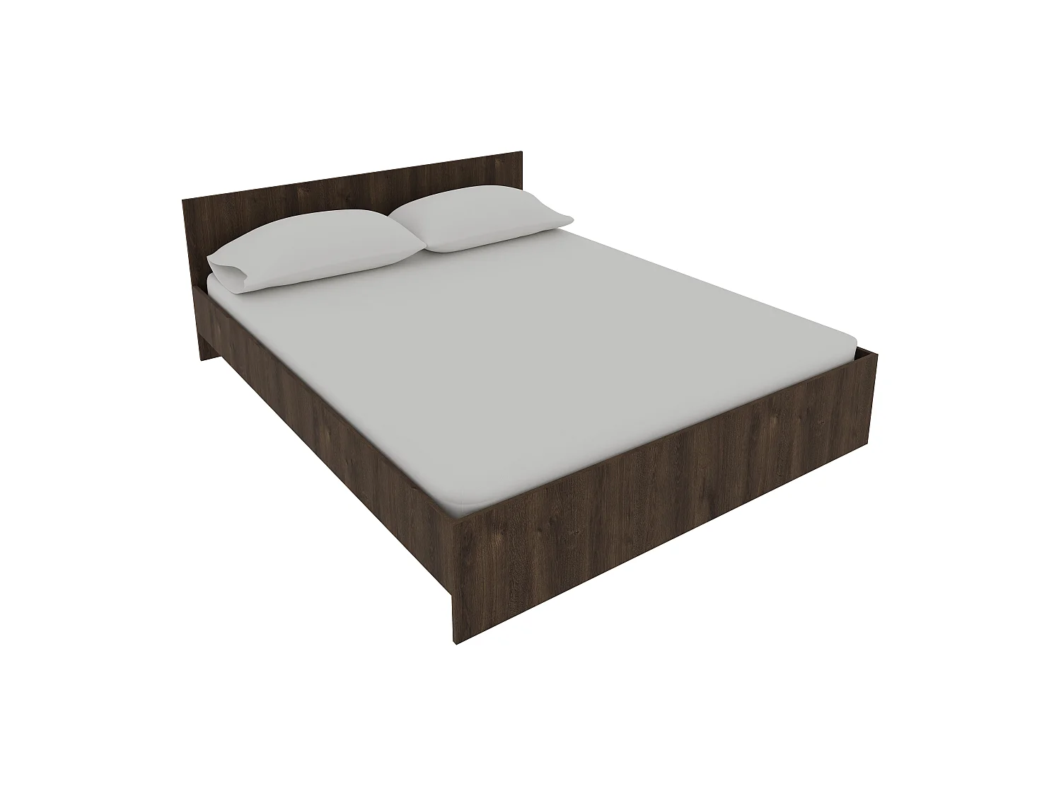 Cama haaus Remi 160x200 cm carvalho bronze