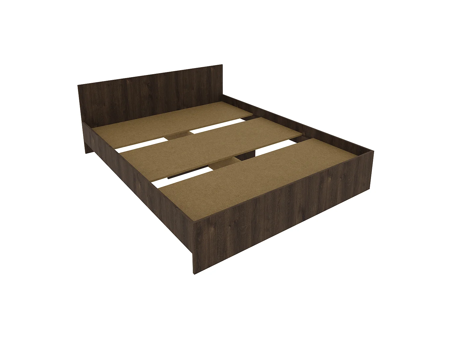 Cama haaus Remi 160x200 cm carvalho bronze