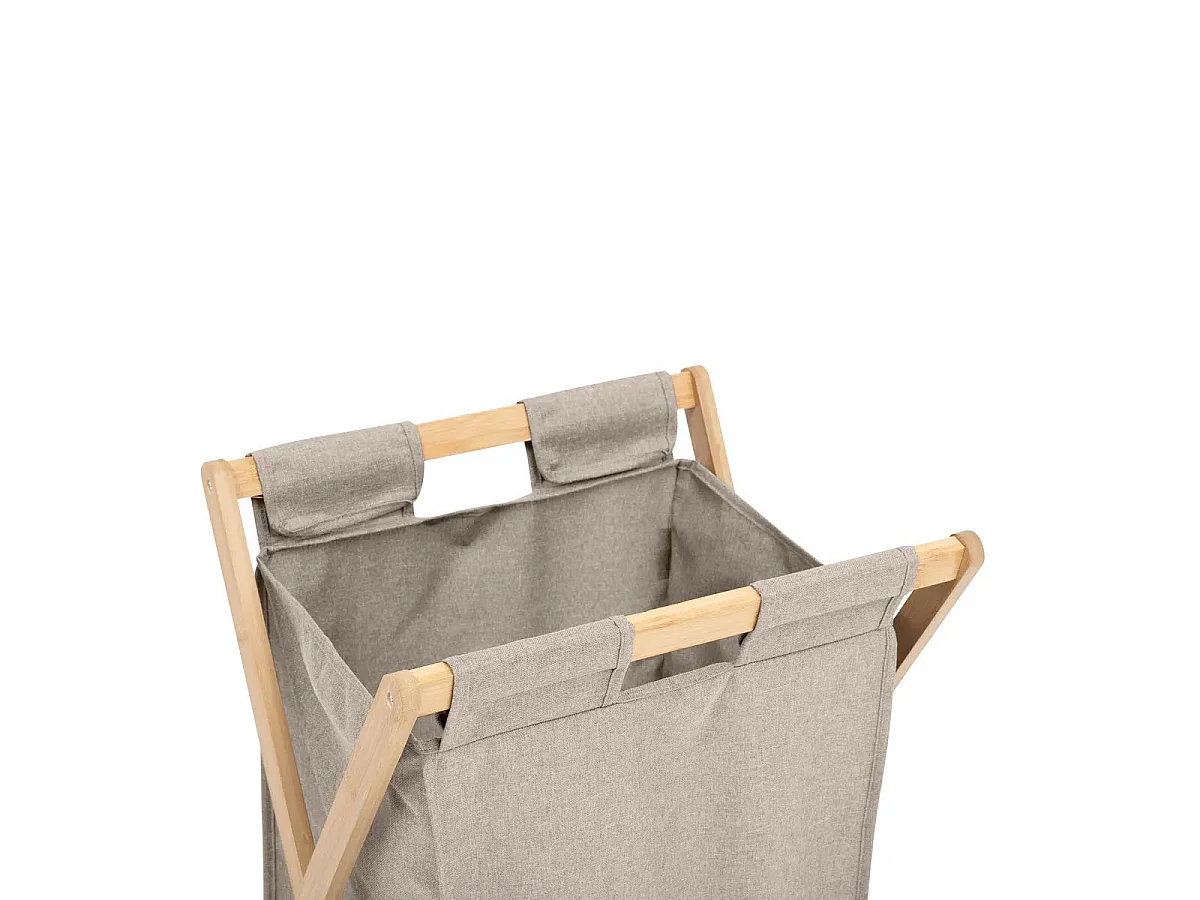 Panier à Linge Pliable "Tidy" 50L Beige