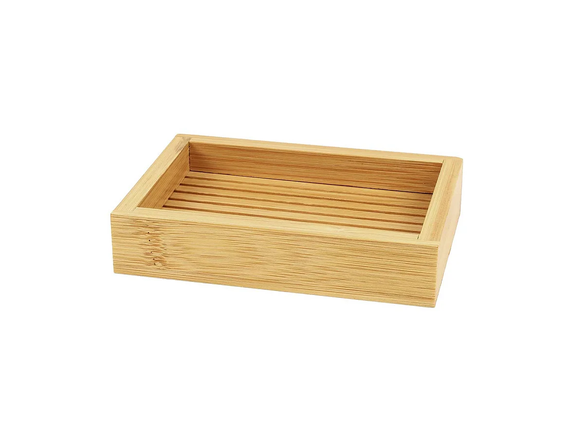 Porte-Savon en Bambou "Hanoi" 12cm Naturel