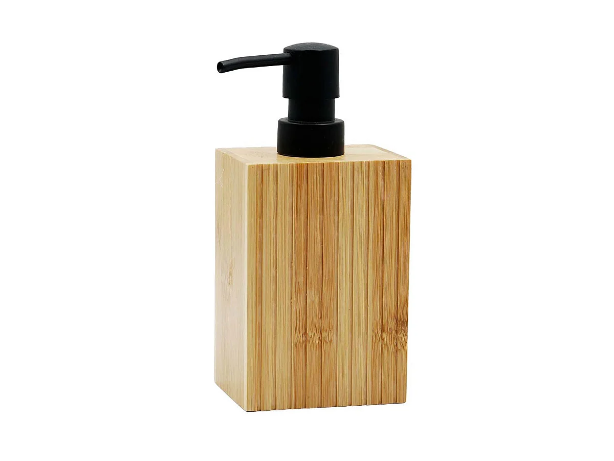 Distributeur de Savon en Bambou "Hanoi" 18cm Naturel