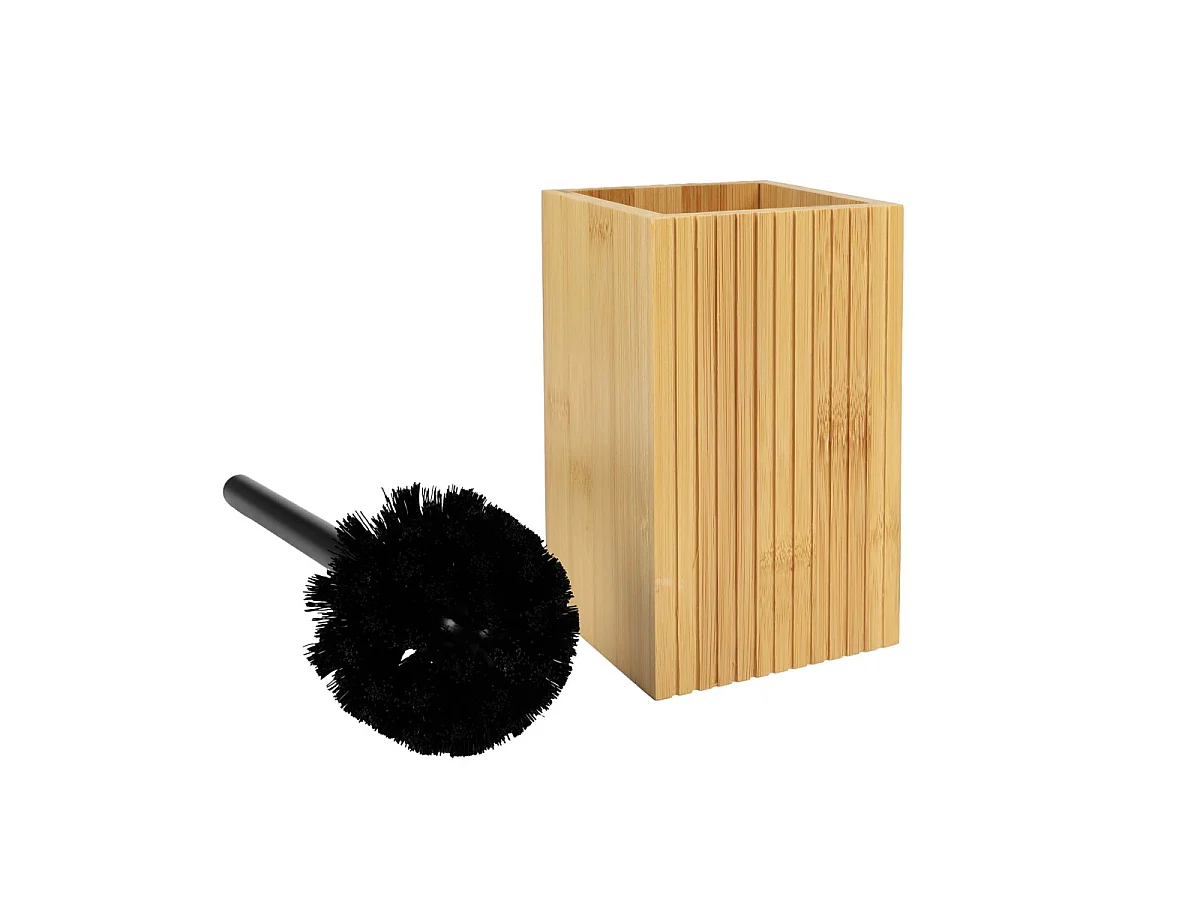 Brosse WC en Bambou "Hanoi" 34cm Naturel