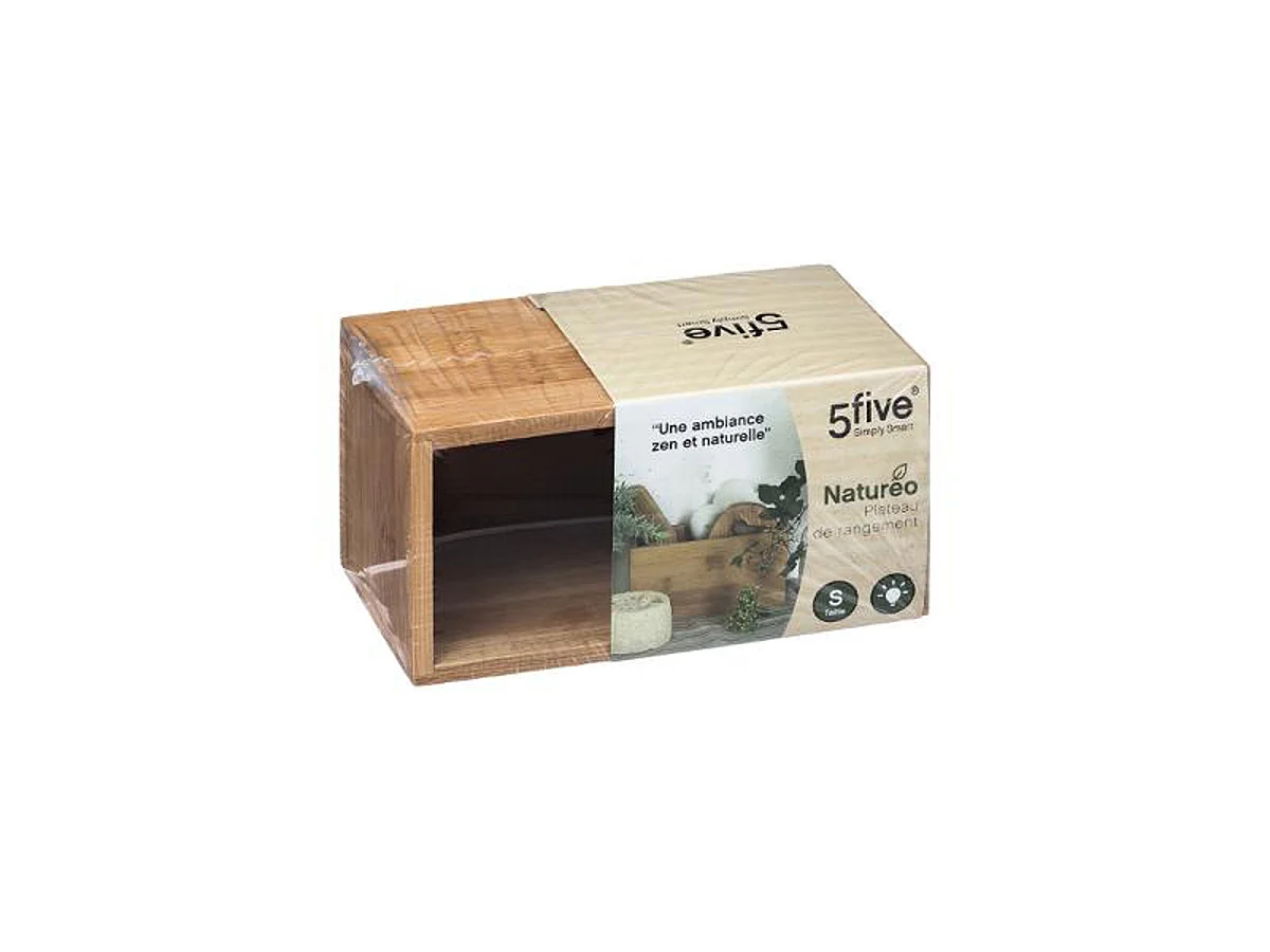 Organiseur Tiroir "Wood" 18cm Naturel