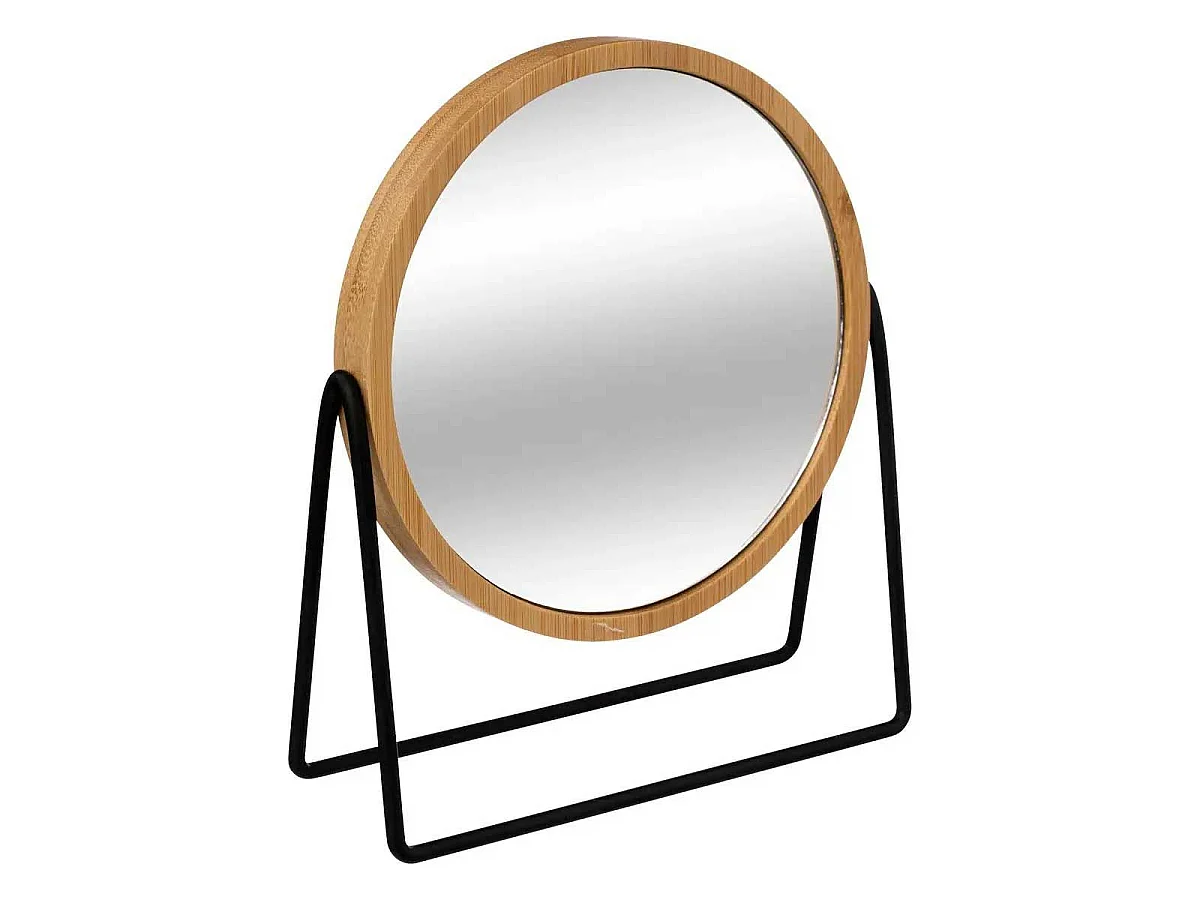 Miroir de Salle de Bain "Balançoire" 20cm Naturel