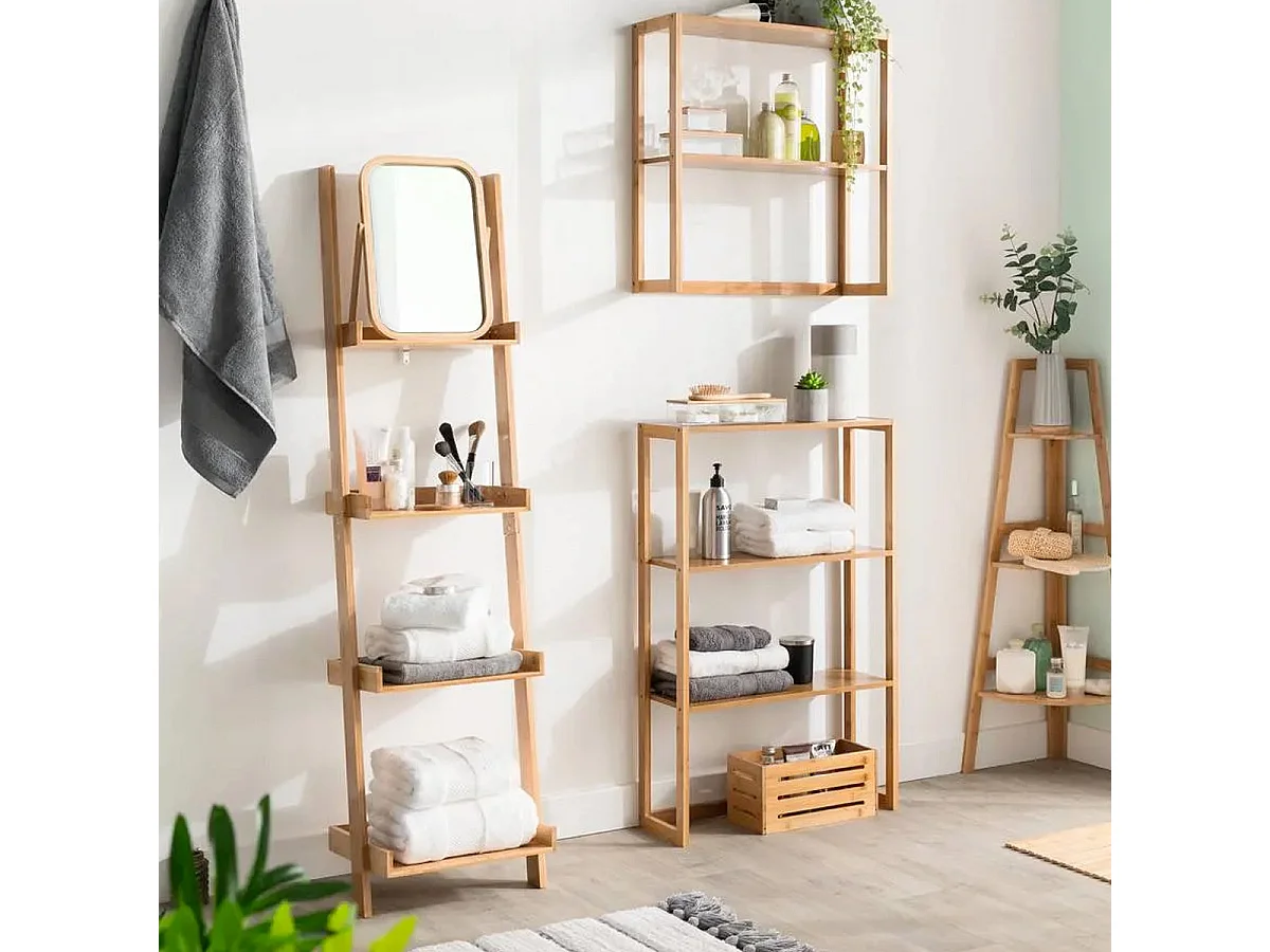 Miroir Pivotant "Green Harmony" 39cm Naturel