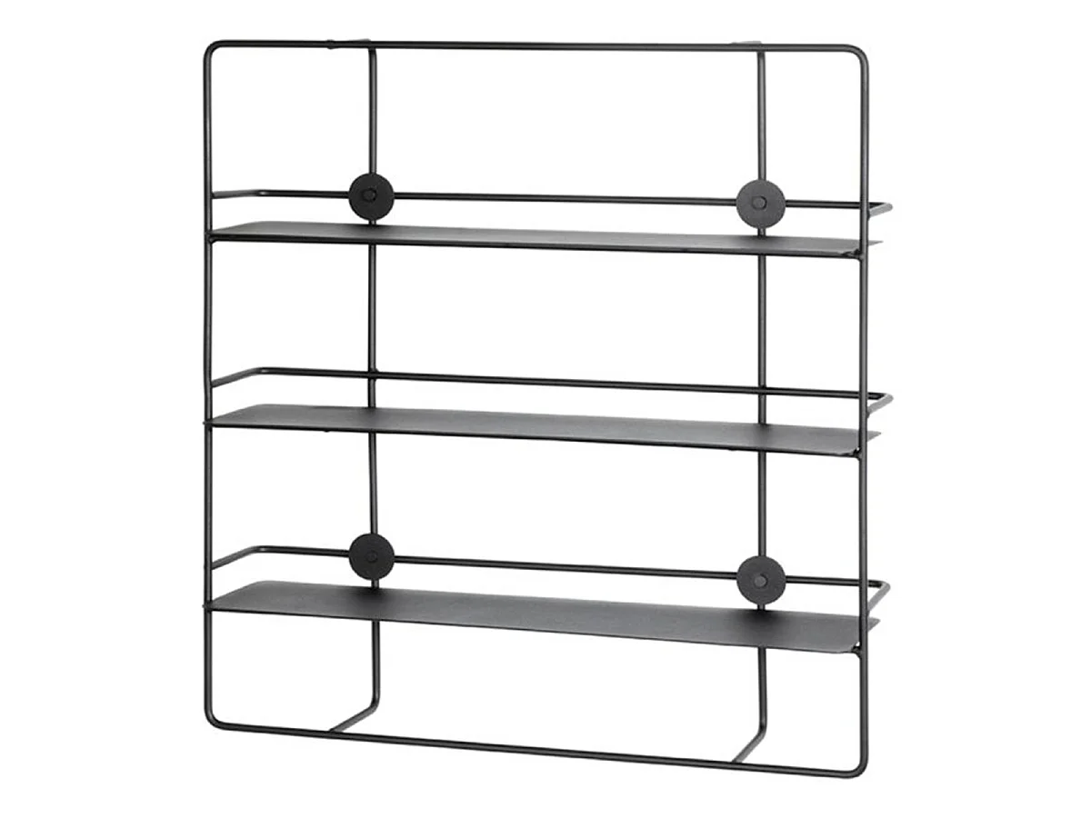 Étagère Murale Métal "Vivalo" 56cm Noir