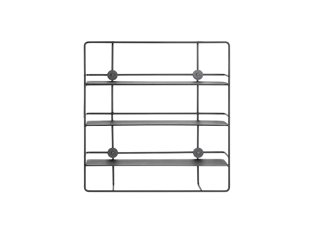 Étagère Murale Métal "Vivalo" 56cm Noir