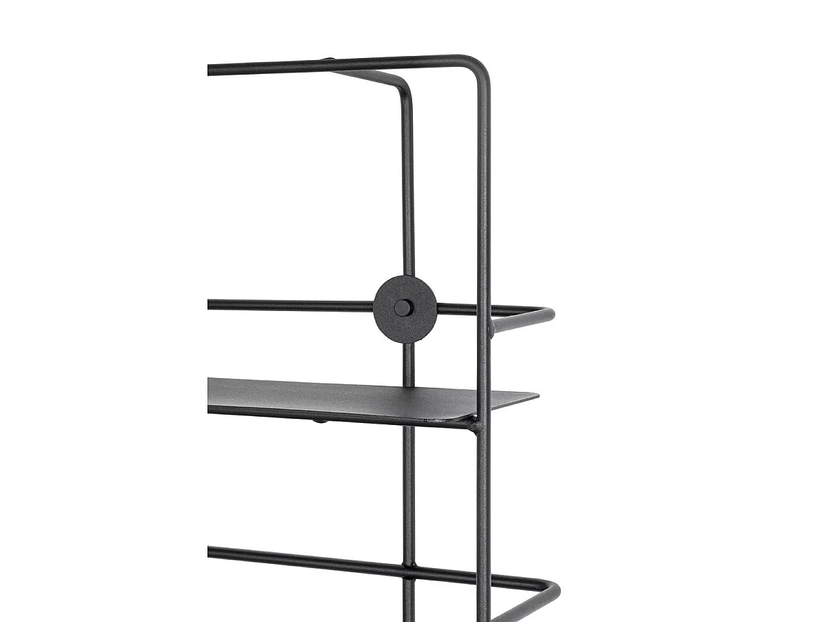 Étagère Murale Métal "Vivalo" 56cm Noir