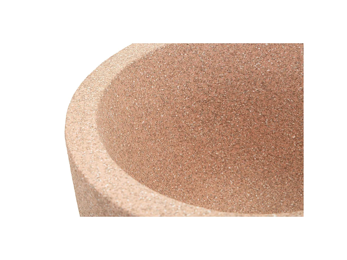 Cache-Pot Design "Nui" 70cm Terracotta