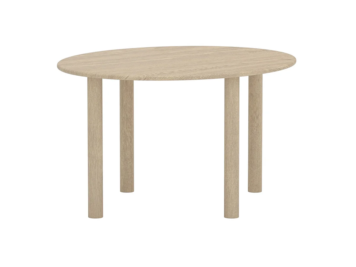 Table à Manger Ovale "Hilo" 130cm Naturel