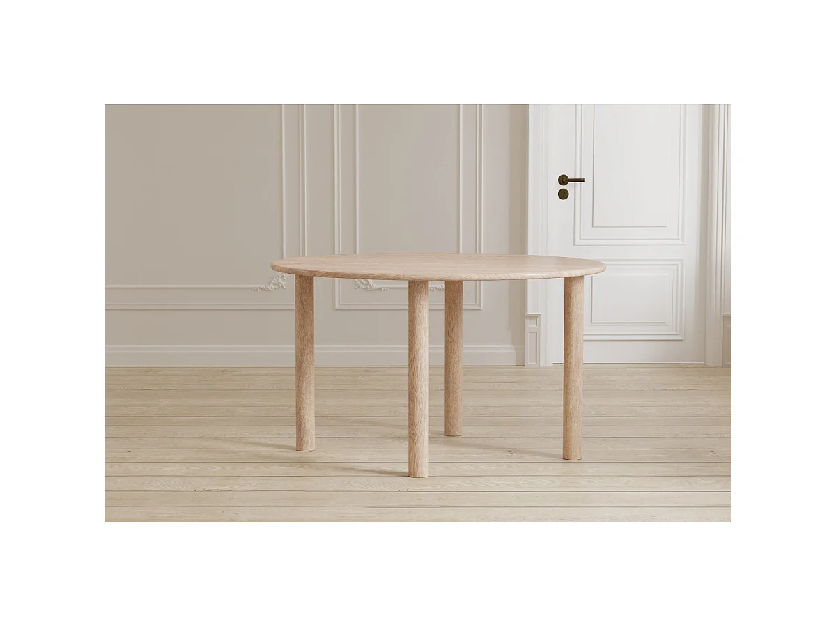 Table à Manger Ovale "Hilo" 130cm Naturel