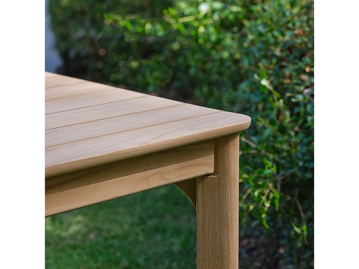 Table de jardin en teck 8 personnes