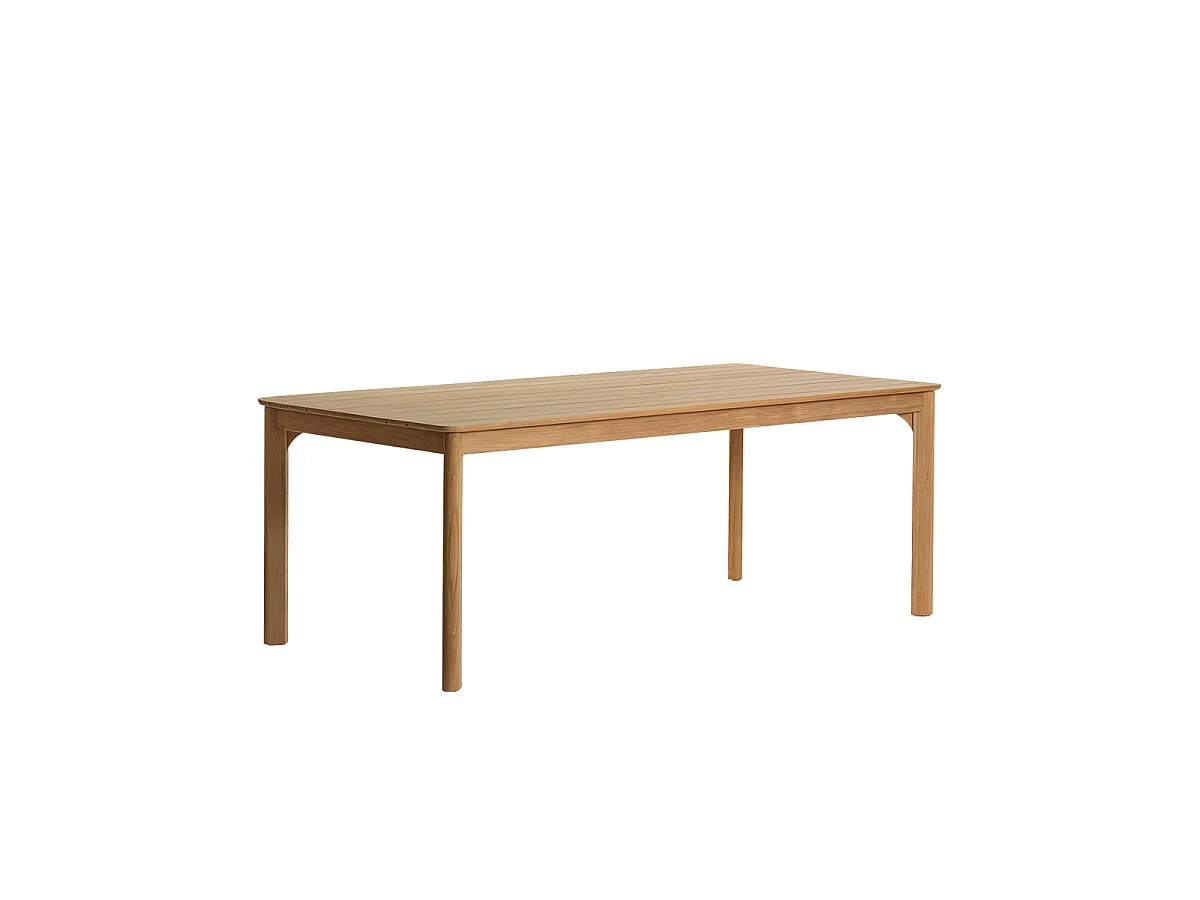 Tavolo da giardino in teak per 8 persone