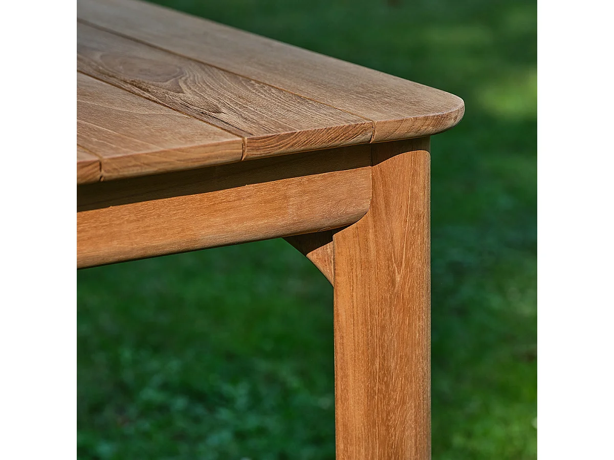 Table de jardin en teck 4 personnes