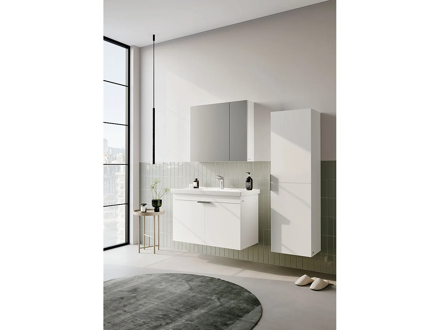 Wastafelmeubel "Desna 90" - 90 x 45 x 58 cm - Matwit