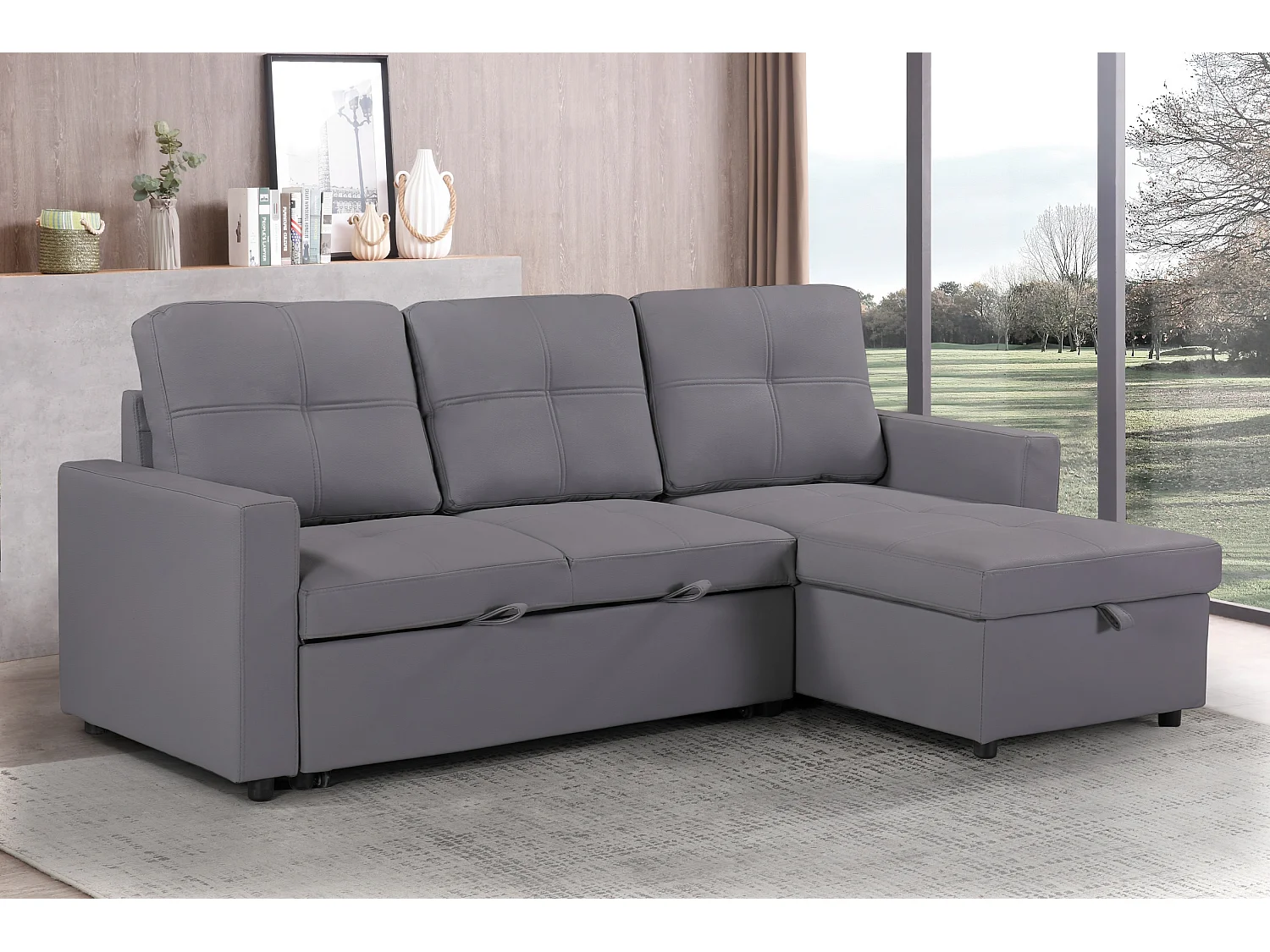 Bayside 3 Seater Pull-Out Sofa Bed