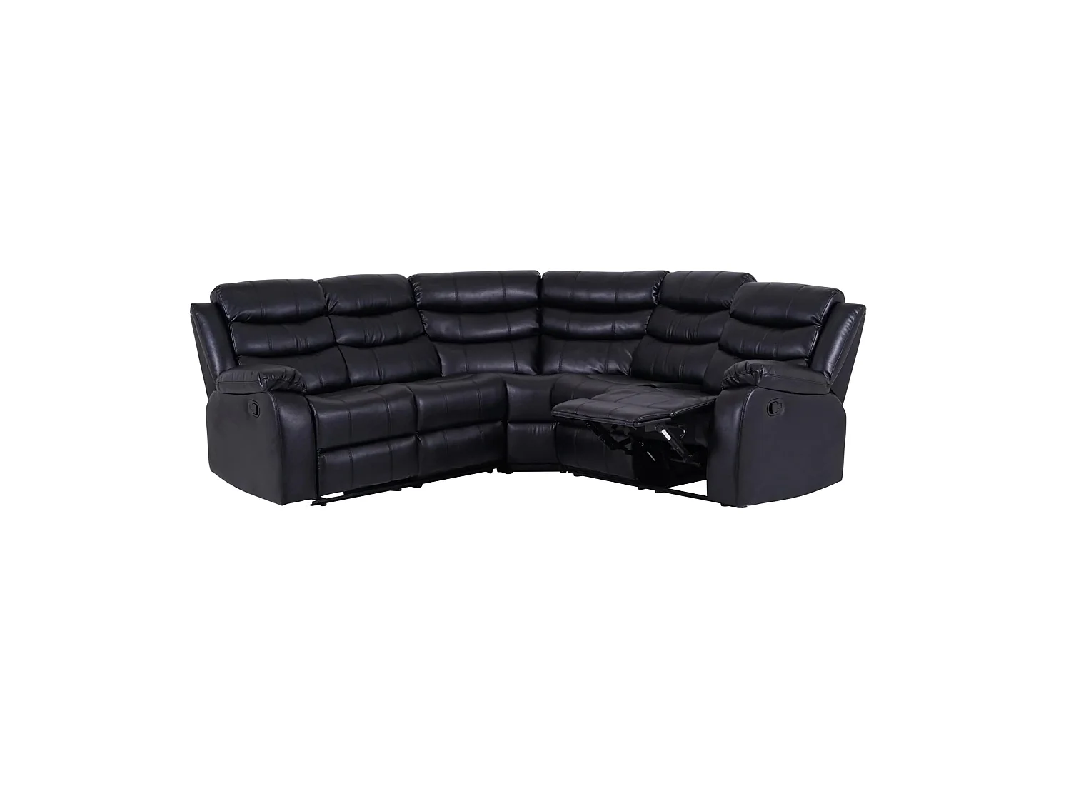 Milano Leather Large Corner Recliner Sofa