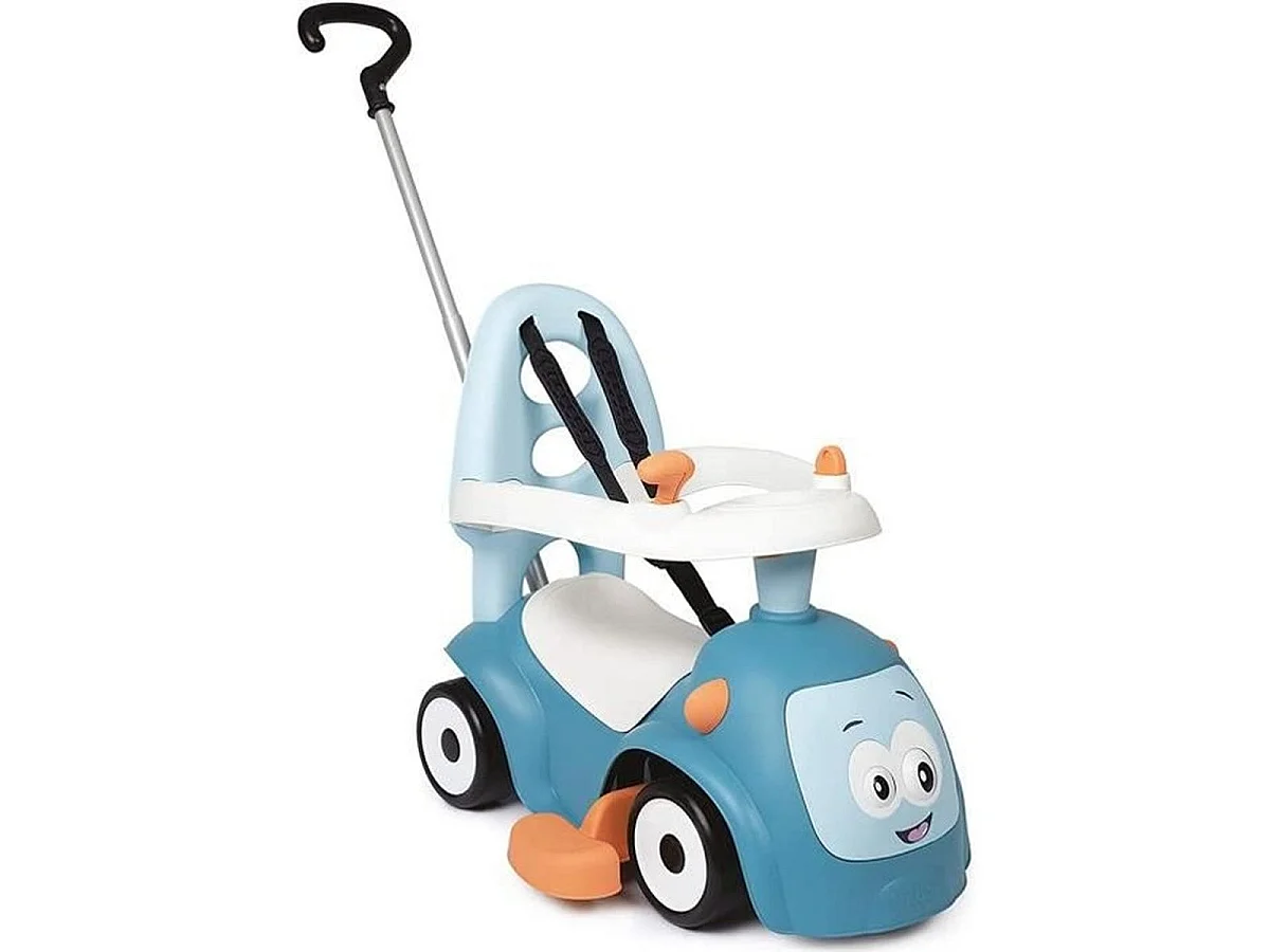 Smoby Maestro Balade 3-in-1 Evolutieve Loopwagen met Verstelbare Ouderhandgreep - Blauw