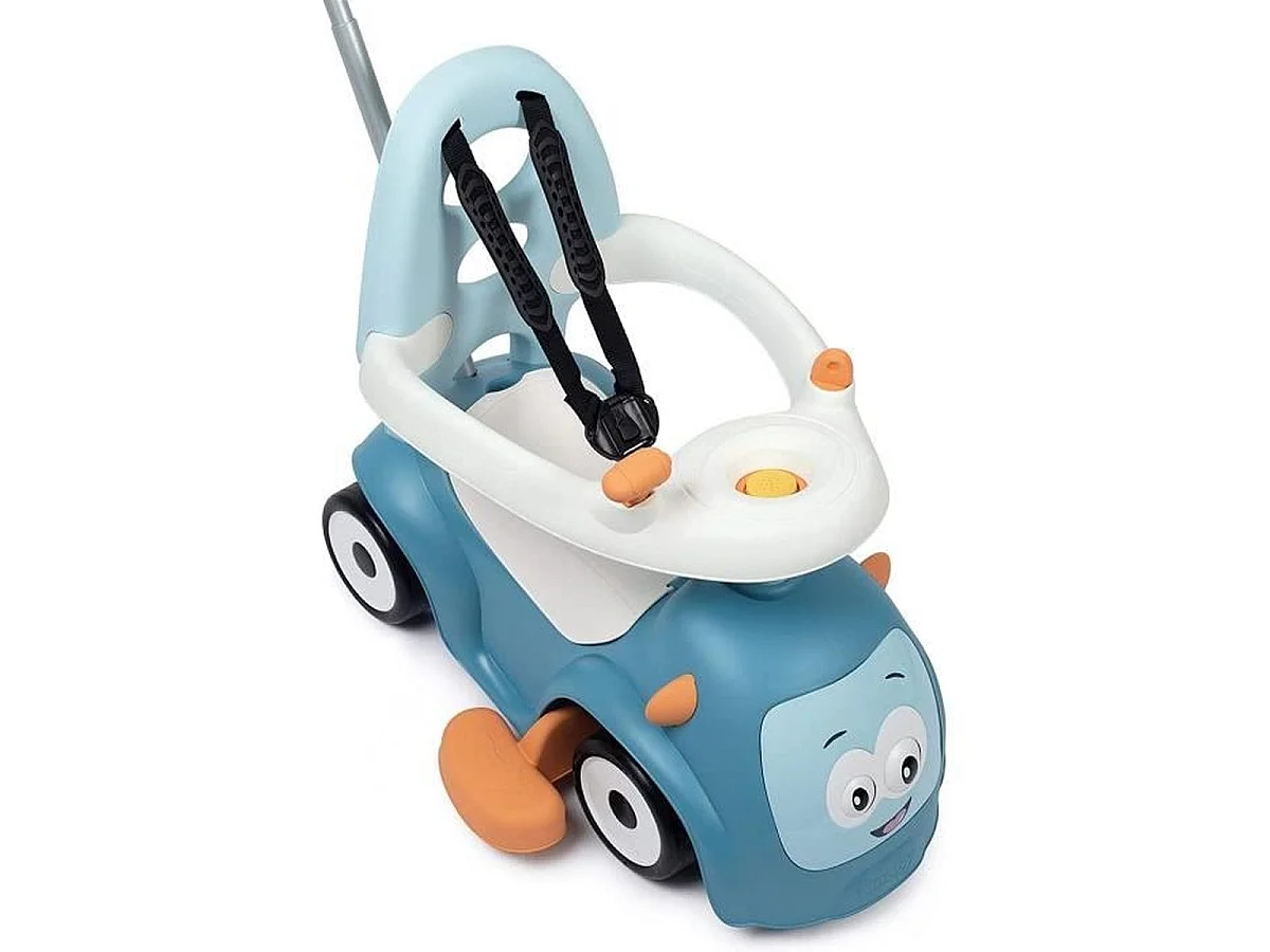 Smoby Maestro Balade 3-in-1 Evolutieve Loopwagen met Verstelbare Ouderhandgreep - Blauw