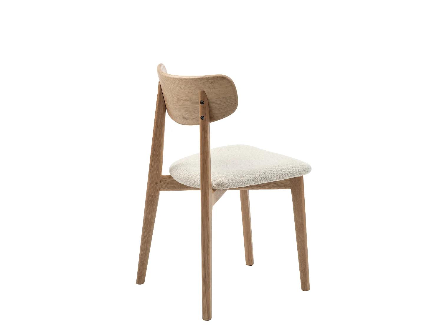 CADEIRA ELIM OFF WHITE BOUCLÉ – CONJUNTO DE 2