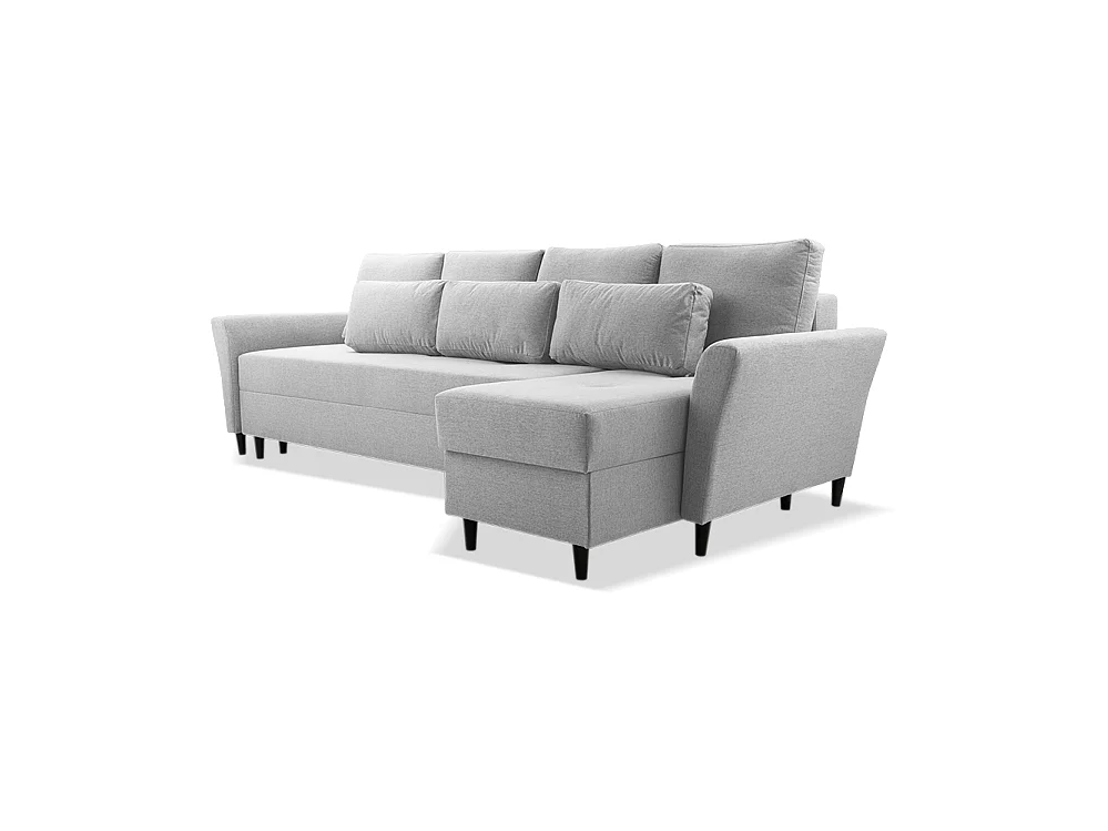 Rego Ecksofa, rechts, KENYA GRAU