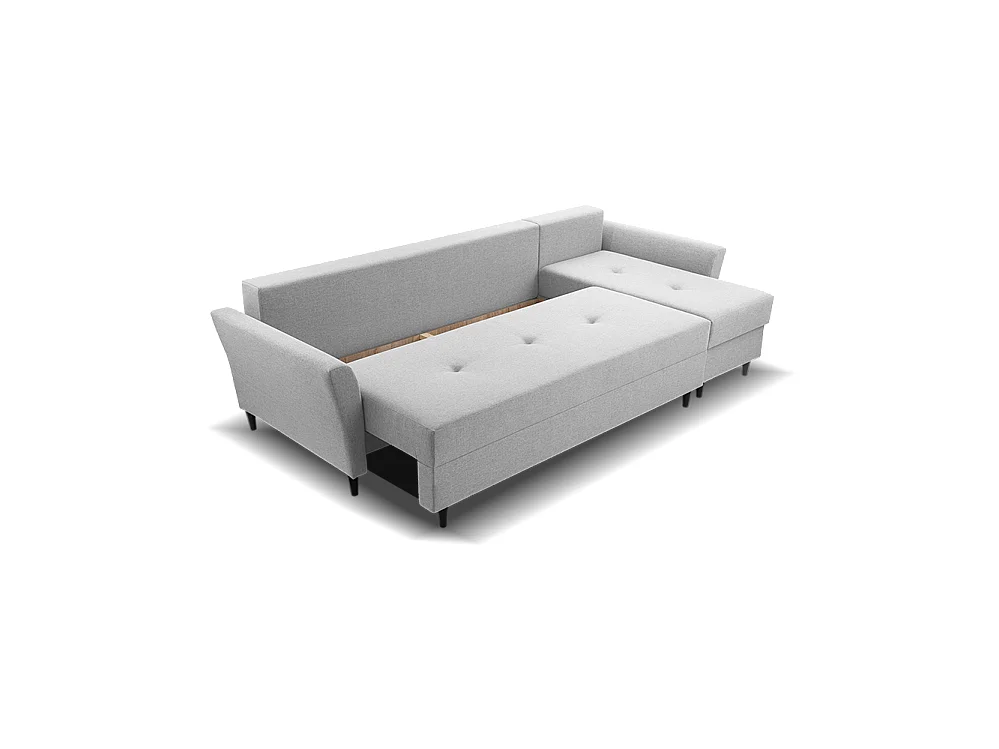 Rego Ecksofa, rechts, KENYA GRAU