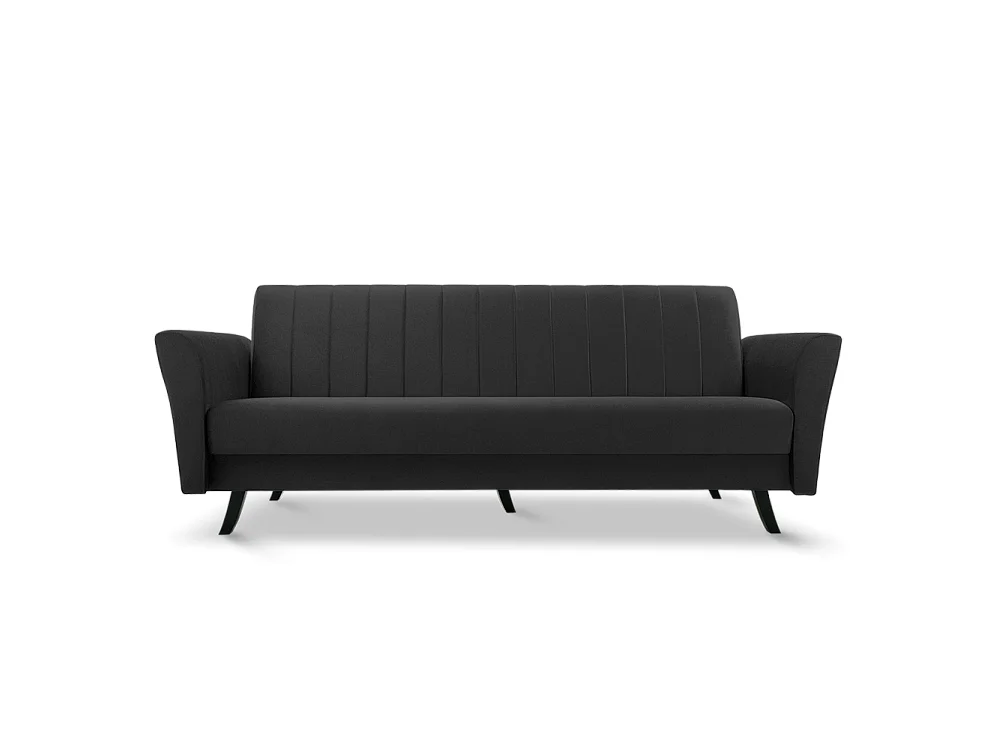 Linea Sofa, Schwarz (Kronos 07)