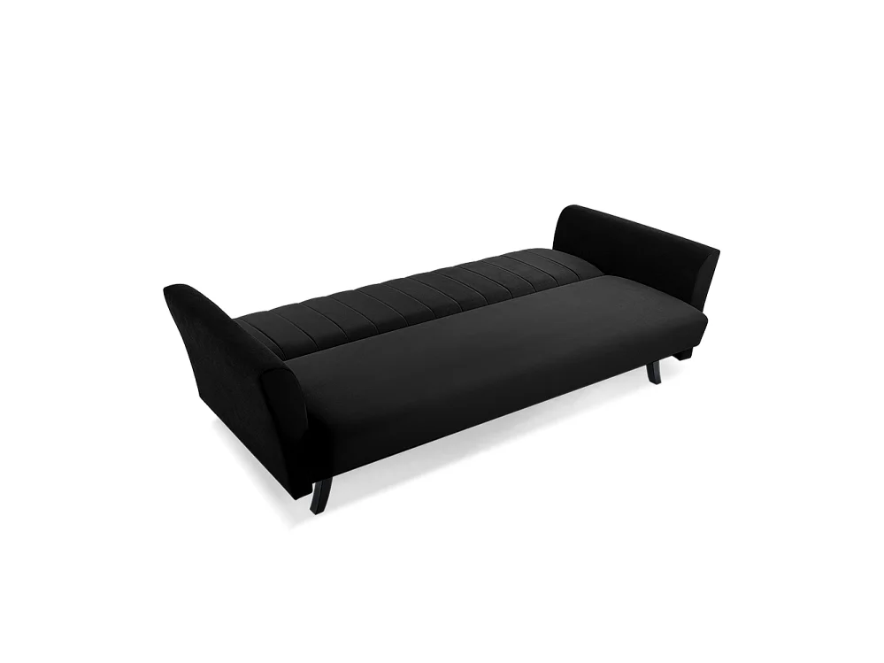 Linea Sofa, Schwarz (Kronos 07)