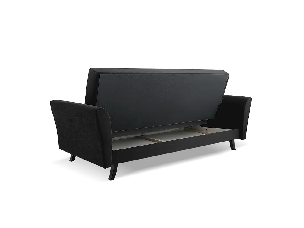 Linea Sofa, Schwarz (Kronos 07)