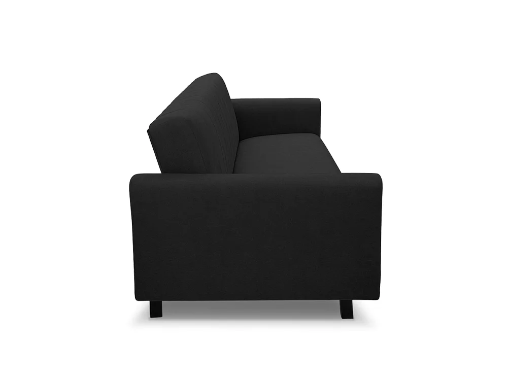 Linea Sofa, Schwarz (Kronos 07)