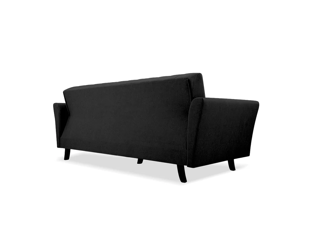 Linea Sofa, Schwarz (Kronos 07)