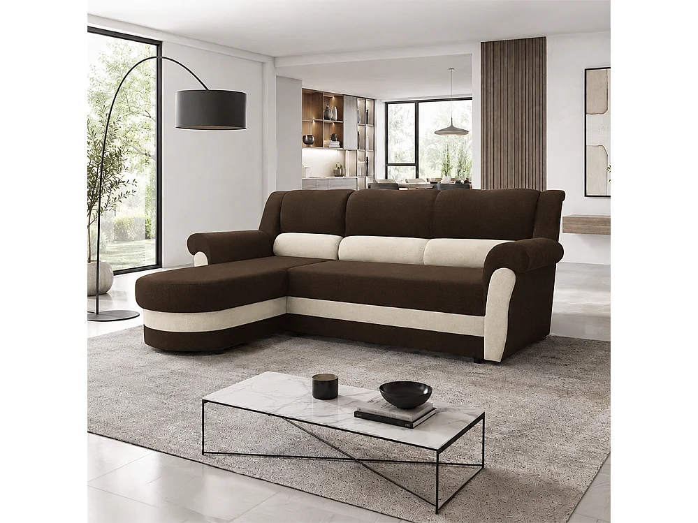 Bruno Ecksofa, links, Bahama 08 + Bahama 33
